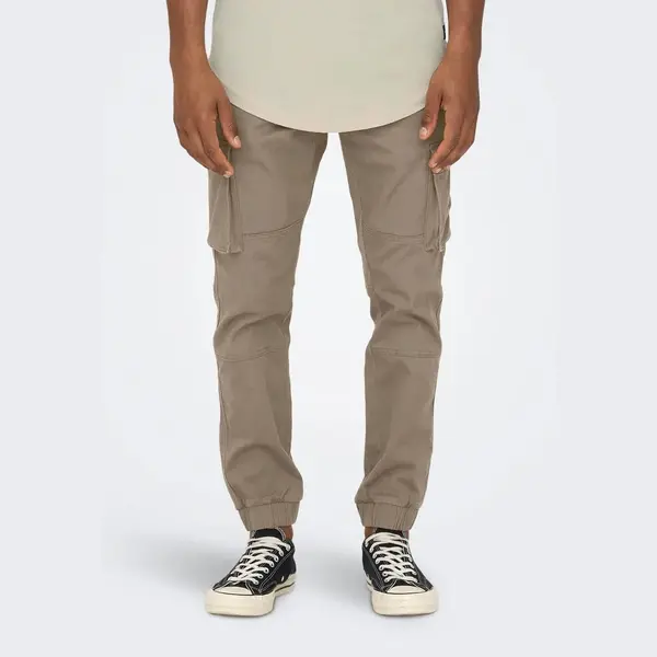 Only & Sons Male Cargo-Hose Onscam Verjüngt Cargo-Hose thumbnail