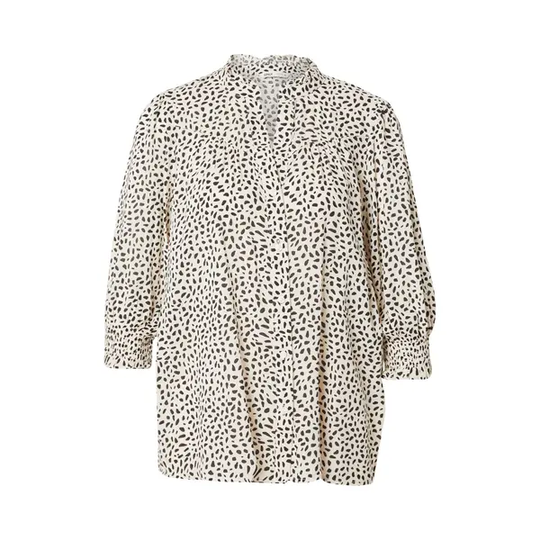 Only Blouse 'ONLRaya' Zwart / Offwhite thumbnail
