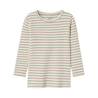 Name It Unisex Nmnbani Top Noos Langarmshirt, Pure Cashmere, 104 Eu