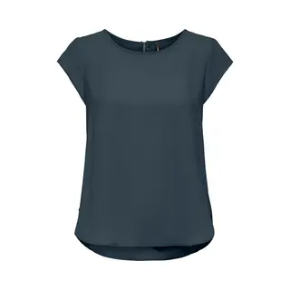 Only Blouse 'ONLVic' Cyaan Blauw