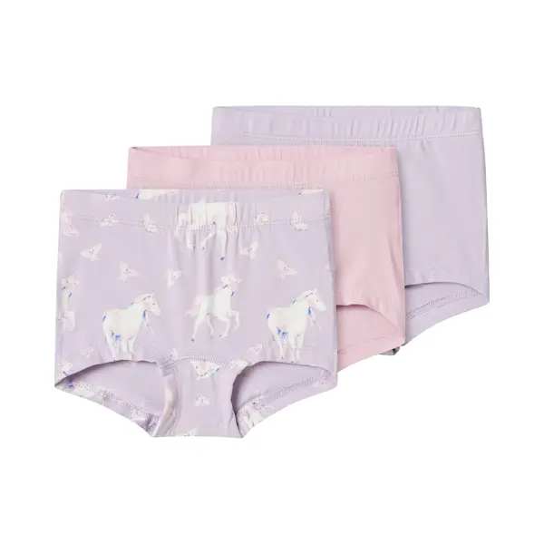 Name It Onderbroek Pruim / Mauve / Lavendel / Wit thumbnail