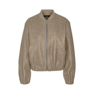 Vero Moda Jas Vmpopbella Short Jacket Ga Ts 10315955 Silver Mink Dames Maat - L