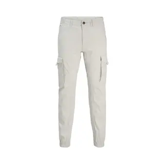 Jack & Jones Cargobroek 'Jjipaul Jjflake' Lichtgrijs