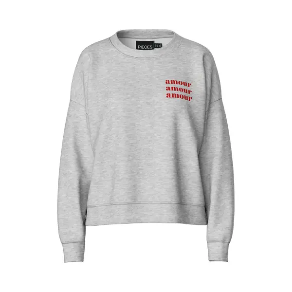 Pieces - Pcchilli Summer Ls Print Sweat Noos Cp - Meisjes - Sweaters thumbnail