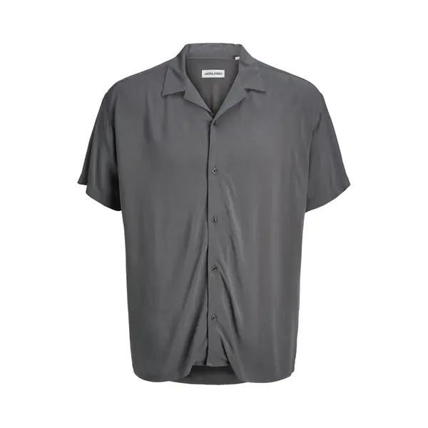 Jack & Jones Jack&Jones - Jjejeff Solid Resort Shirt S/S Sn - Heren - Overhemden thumbnail