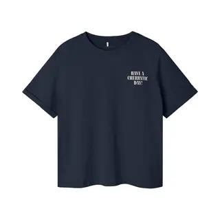 Name It T-shirt Meisjes - Blauw - NKFtoota - Maat 134/140