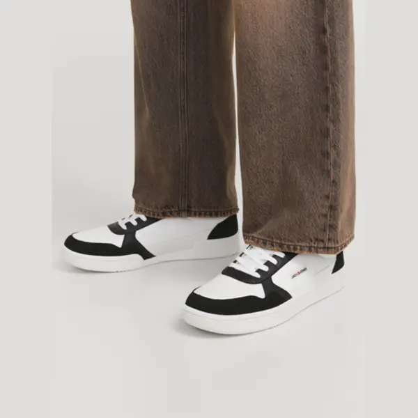 Jack & Jones 12268368_212_1153729.156 Modischer Turnschuh Anthrazit, Schwarz thumbnail