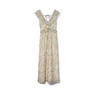 Vero Moda - Vmosana Telma Sl Ankle Dress Wvn Ga - Dames - Maxi Jurken