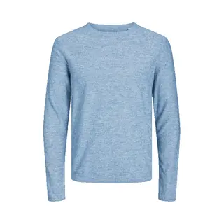 Jack & Jones - Heren Trui Pullover Knit Crew Neck - Blauw - Maat L