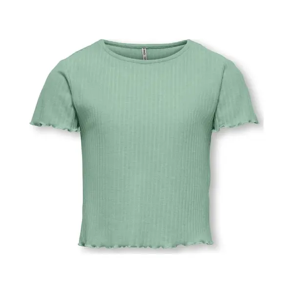 Only Kognella S/S O-Neck Top Noos Jrs Meisjes Top - Birds Egg Green thumbnail