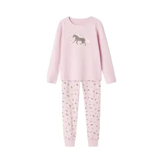 Name It Nachtkledij Grijs / Mauve / Rosa / Wit