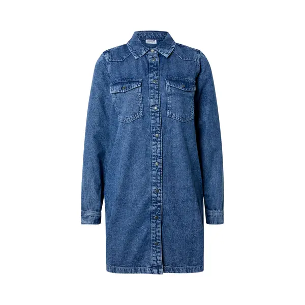 Noisy May Nmnew Signe L/S Denim Dress VI002MB Noos Midi Dress Blue thumbnail