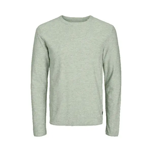 Jack & Jones - Heren Trui Pullover Knit Crew Neck - Groen - Maat M thumbnail