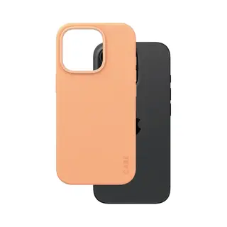 PanzerGlass Care by ® Fashionable Case Peachy m. MagSafe iPhone 16 Pro