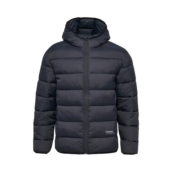 Hummel, Unisex, Winterjacken, Hmllightweight Puffer Jacket, Schwarz, Grau, (3XL) thumbnail