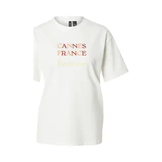 Vero Moda Shirt 'Vmsara Mia' Geel / Rood / Wit