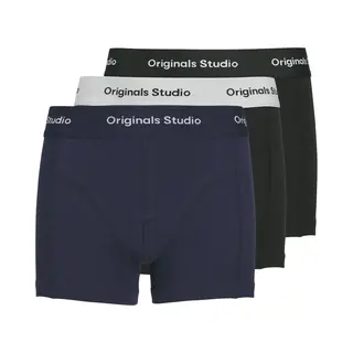 Jack & Jones Vesterbro Solid Trunk Boxershorts Junior (3-pack) - Maat 140