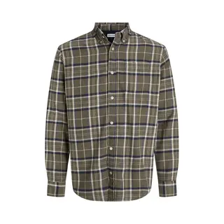 Jack & Jones Herren Freizeit Hemd Jjeclassic Flannel Check Shirt - Regular Fit