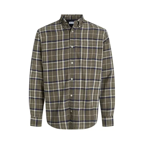 Jack & Jones Herren Freizeit Hemd Jjeclassic Flannel Check Shirt - Regular Fit thumbnail