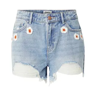 Only Female Jeans-Shorts Onlpacy Hohe Taille Normal Geschnitten Jeans-Shorts
