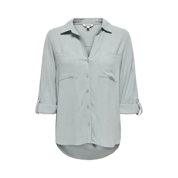 Only Blusen Noos Yasmin-Siesta Shirt - Abyss thumbnail