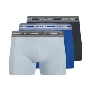 Jack & Jones Junior Herren Jacleo Solid Trunks 3 Pack Jnr, Chambray Blue, Numeric_176 (3er Pack)