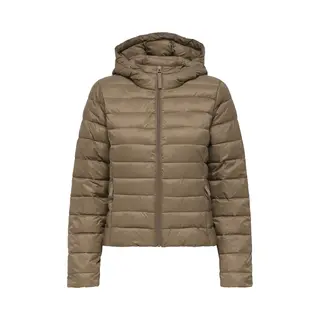 Only Jas Onltahia Lw Quilted Hood Jkt Noos O 15352020 Cocoa Creme Dames Maat - S