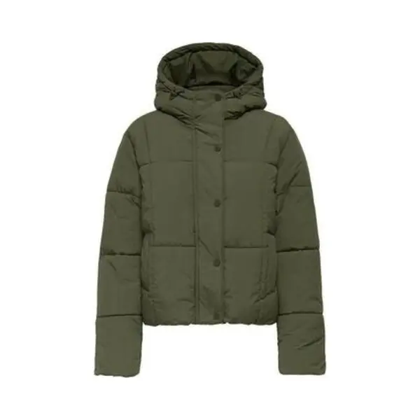 JdY Damen Jdywonder Short Hood Puffer Otw Sij, Ivy Green, S thumbnail