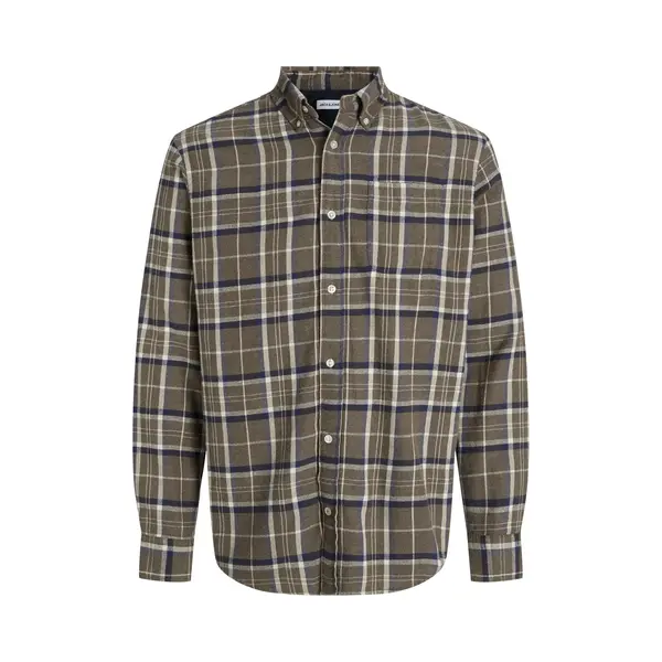 Jack & Jones Herren Freizeit Hemd Jjeclassic Flannel Check Shirt - Regular Fit thumbnail