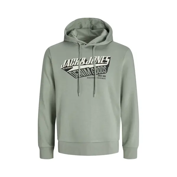 Jack & Jones Kapuzensweatshirt Jjelogo Sweat Hood 2 Col 25/26 Noos Mit Stylischem Print thumbnail