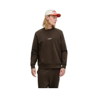 Jack & Jones Herren Sweatshirt Jjesoho Sweat Crew Neck - Relaxed Fit