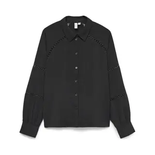 Vero Moda - Vmgusla L/S Shirt Wvn Btq Ga - Dames - Blouses