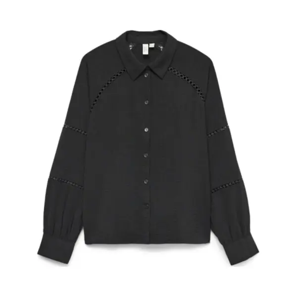 Vero Moda - Vmgusla L/S Shirt Wvn Btq Ga - Dames - Blouses thumbnail