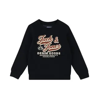 Jack & Jones Jjelogo Sweat Crew 2 Col Aw25 Noos Mni