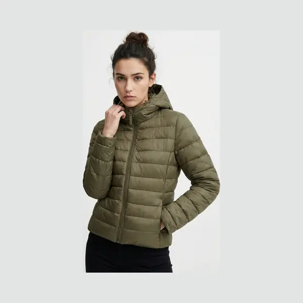 Only Steppjacke "Onltahia Lw Quilted Hood Jkt Otw Cc Otw" Mit Kapuze Kunstfaser thumbnail