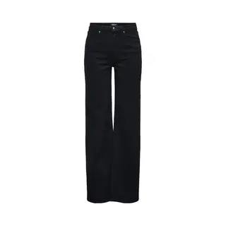Only Jeans 15338858 Juicy Hw Wide-Black Denim