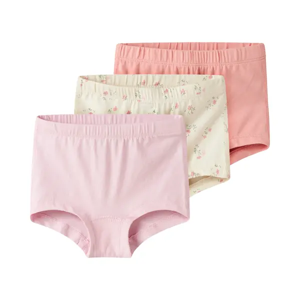 Name It Mädchen Nmftights 3P Flower Noos, Turtledove, Numeric_92 thumbnail