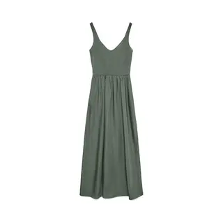 Vero Moda - Vmvally Sl Long Bow Dress Jrs Noos - Dames - Maxi Jurken
