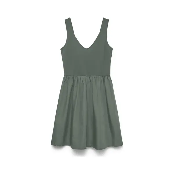 Vero Moda - Vmvally Sl Short Bow Dress Jrs Exp - Dames - Mini Jurken thumbnail