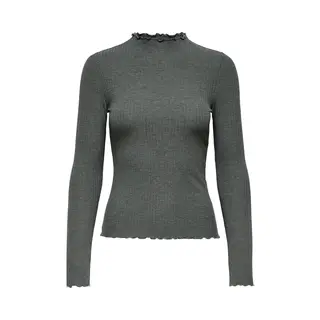 Only Shirt 'Onlemma' Donkergrijs
