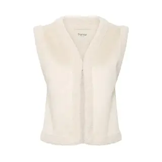 Fransa, Damen, Westen, Frelektra Wa 1 Vest, Weiss, Grau, (M)
