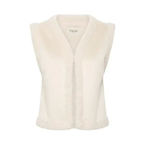 Fransa, Damen, Westen, Frelektra Wa 1 Vest, Weiss, Grau, (M) thumbnail