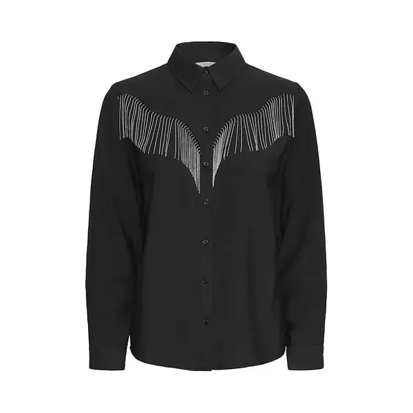 B.young - Byhimaja Deco Shirt - Dames - Lange Mouwen Shirts thumbnail