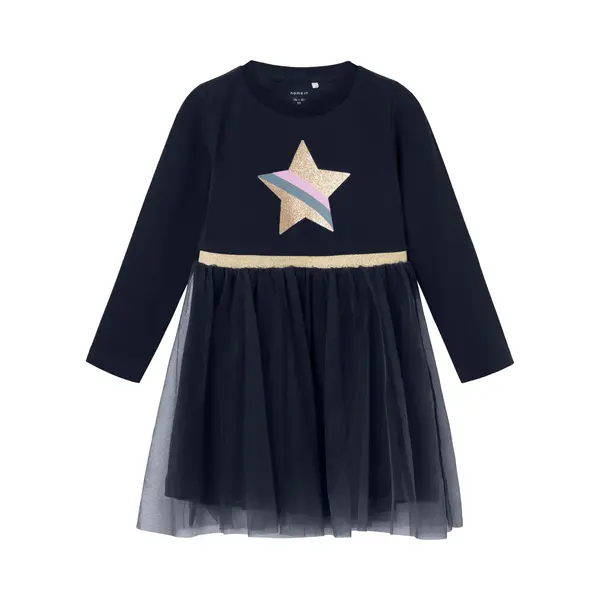 Name It - Nmfnastar Ls Dress - Meisjes - Jurken thumbnail