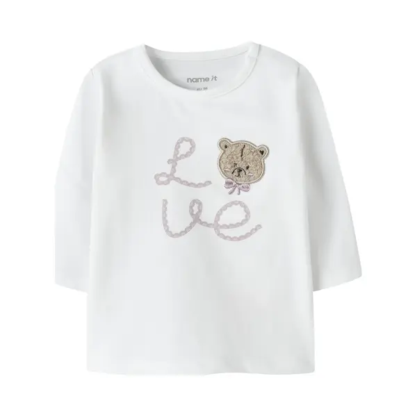 Name It - Nbfrissy Ls Top - Baby - Lange Mouwen Shirts Maat 56 thumbnail