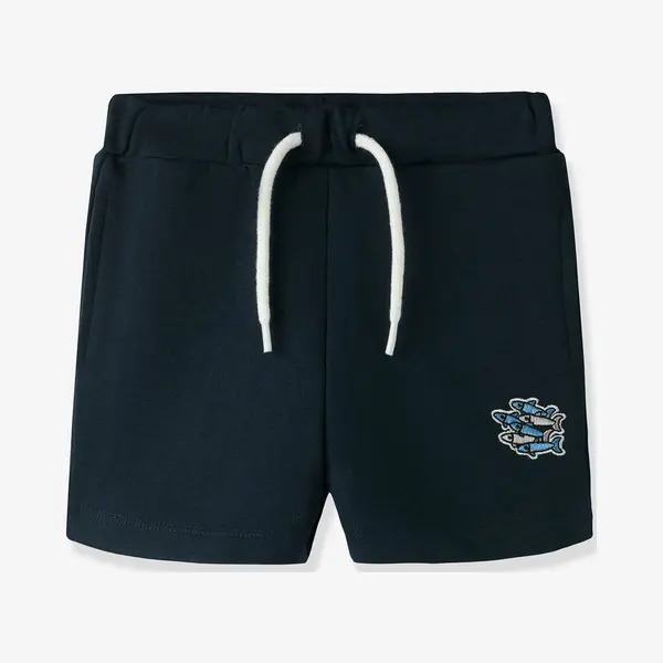 Jongen Short Elastische Taille Name It Borduursel Nachtblauw thumbnail