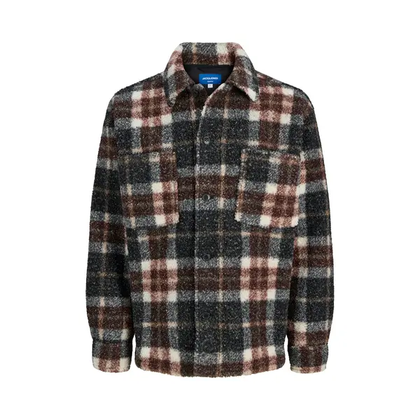 Jack & Jones Jack&Jones - Jorbleecker Teddy Overshirt Ls - Heren - Overhemden thumbnail