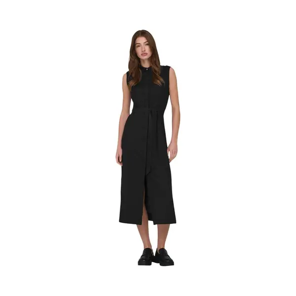 Only Maxikleider Onlgoa Sl Linen Bl Shirt Dress Cc Pnt 15363697 thumbnail