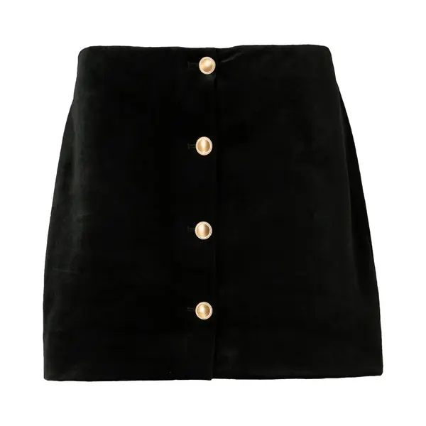 Only - Onlelsy Life Hw Short Velvet Skirt Tlr - Meisjes - Rokken thumbnail