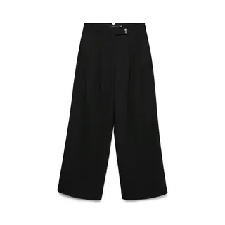 Vero Moda Bandplooibroek 'VMPhiline' Zwart
